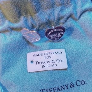 Tiffany heart earrings